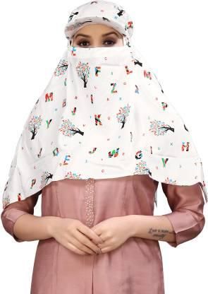 Summer Sun Protection Women Cap Mask (Hijab)