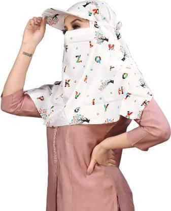 Summer Sun Protection Women Cap Mask (Hijab)